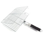 Grillkorb klappbar mit langem Griff – 30 x 23 cm