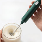 USB-Handmixer Edelstahl – schäumt, schlägt & mixt in 3 Stufen