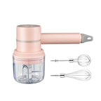 Kabelloses 3-in-1 Stabmixer-Set mit Zerkleinerer