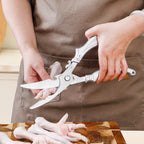 Küchengeflügelschere – Edelstahl, ergonomischer Griff, 26 cm