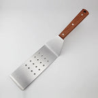 Grillspachtel aus Edelstahl mit Holzgriff