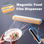 Magnetischer Folienspender mit Schneidewelle